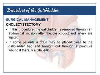 Gallbladder Inciison Biliary System Lecture | PDF