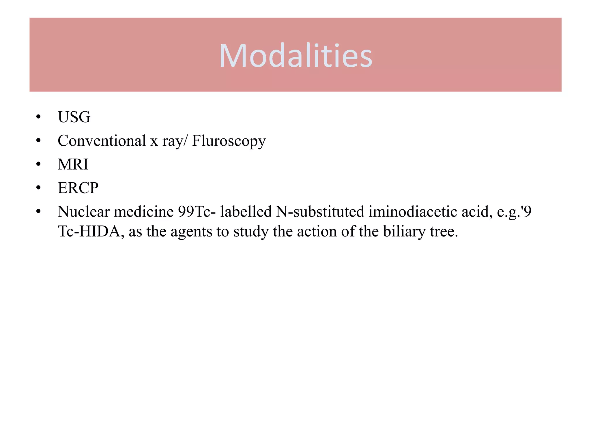 Investigation of Biliary Tract | PPTX