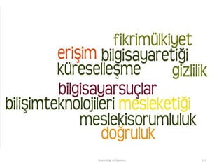 Bilişim Etiği Ve Öğretimi 117
 