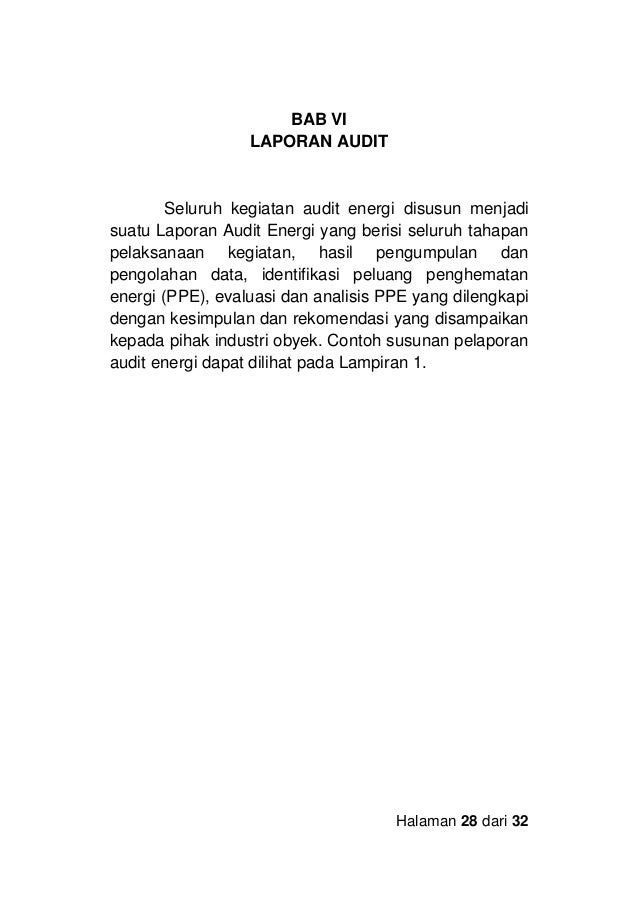 Contoh Laporan Audit Yang Berisi Pendapat Wajar Tanpa 