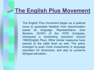 Bilingual Education.ppt