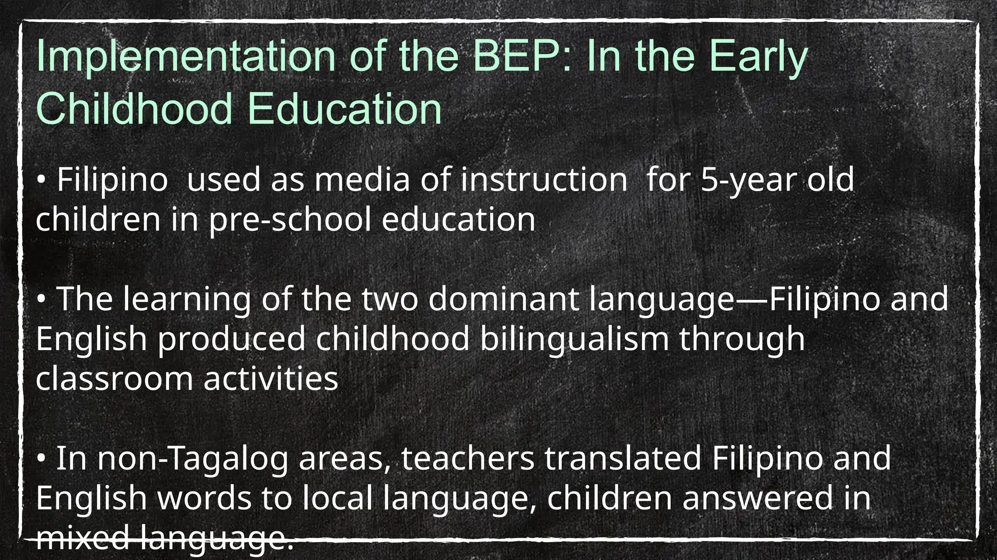 Bilingual Education Policy.pptx///////// | PPTX