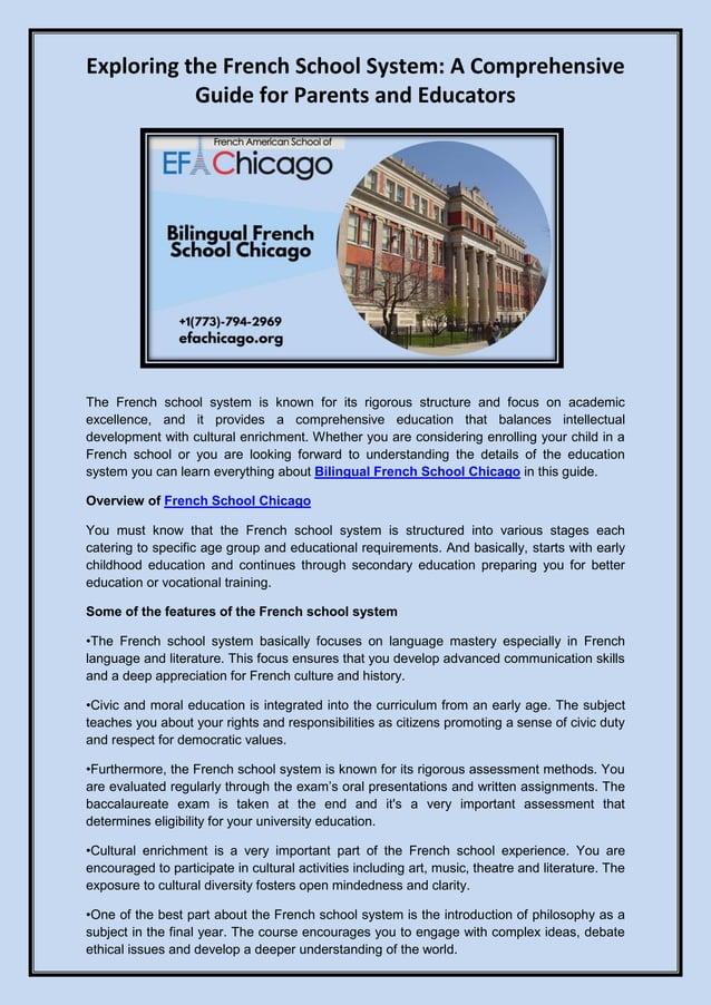 Bilingual French School Chicago In Usa pdf Bilingual french school chicago in usa pdf