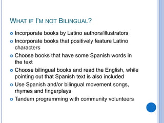 Bilingual Storytime At Your Biblioteca Bilingual Storytime At Your Biblioteca