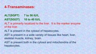 JAUNDICE & LIVER FUNCTION TESTS | PPTX | Endocrine and Metabolic ...
