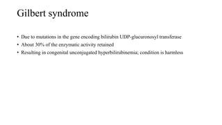 Bilirubin metabolism, Hemolytic anemia-classification and lab diagnosis ...