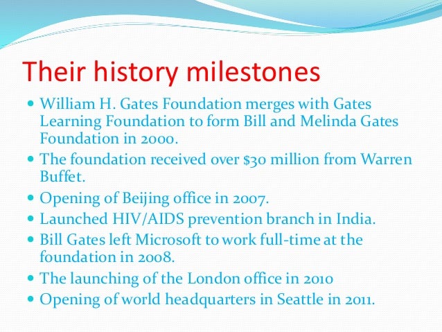 Bill and melinda gates foundation 1