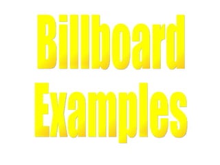Billboardexamples