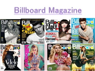 Billboard magazine powerpoint