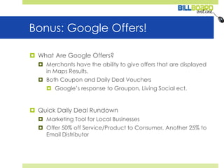 BillboardOnline   Google Maps and Places Presentation