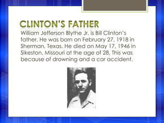 Bill clinton | PPTX