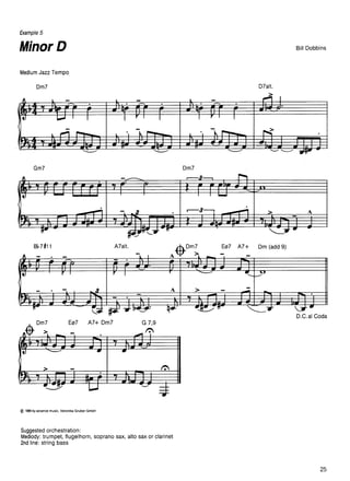 Bill Dobbins - Jazz arranging and composing