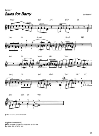 Bill Dobbins - Jazz arranging and composing