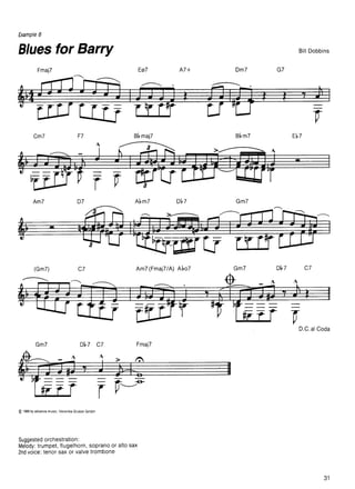 Bill Dobbins - Jazz arranging and composing