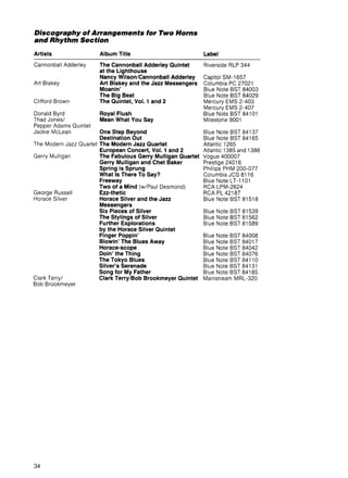 Bill Dobbins - Jazz arranging and composing