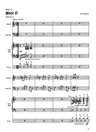 Bill Dobbins - Jazz arranging and composing