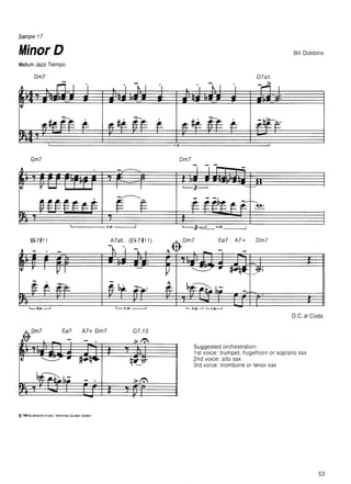 Bill Dobbins - Jazz arranging and composing