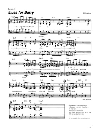 Bill Dobbins - Jazz arranging and composing