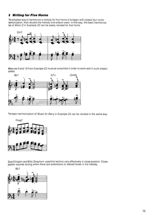 Bill Dobbins - Jazz arranging and composing