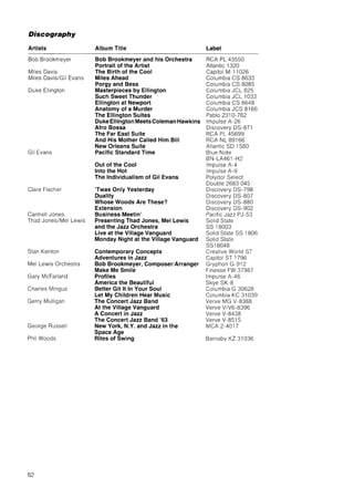 Bill Dobbins - Jazz arranging and composing