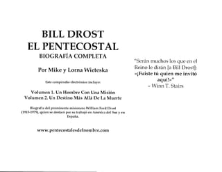 Bill Drost EL Pentecostal