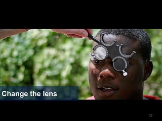 22
Change the lens
 