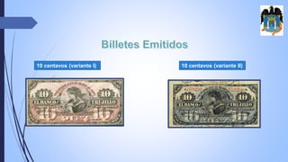 10 centavos (variante I) 10 centavos (variante II)
 