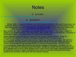 Bill gates | PPT