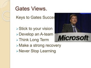 Mr. Bill Gates. | PPTX