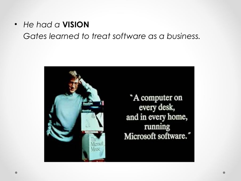Bill gates leadership style