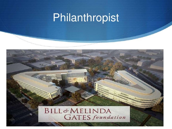 Bill gates presentation