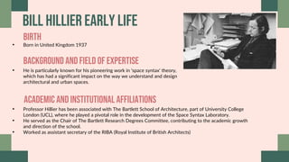 Bill Hillier report.pdfgfhgfhgfhgfhfyhru | PPT