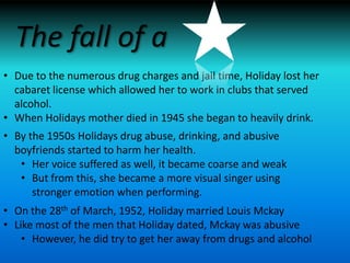 Young gave the name “Lady Day” to Holiday