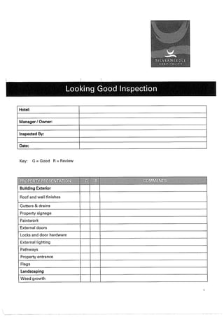 Looking Good Inspection