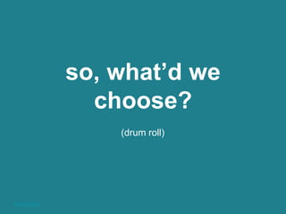 Lumos Labs, Inc.
so, what’d we
choose?
(drum roll)
 