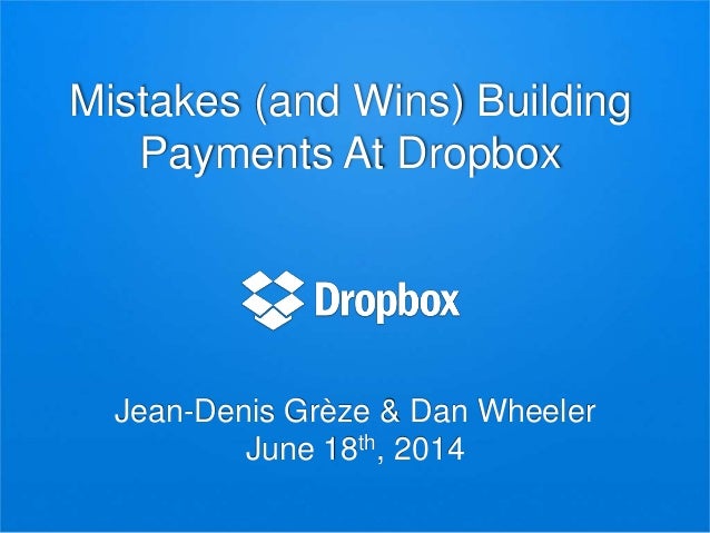 6 18 14 Billing Payments Engineering Meetup I