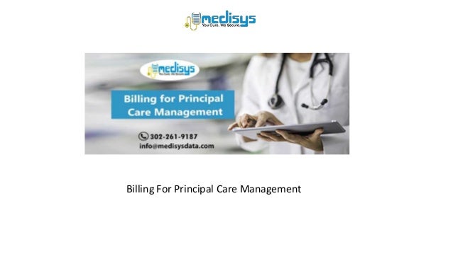 Billing For Principal Care Management
 