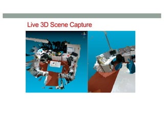 Live 3D Scene Capture
 