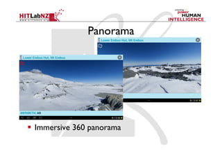 Panorama




  Immersive 360 panorama
 