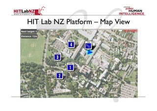 HIT Lab NZ Platform – Map View
 
