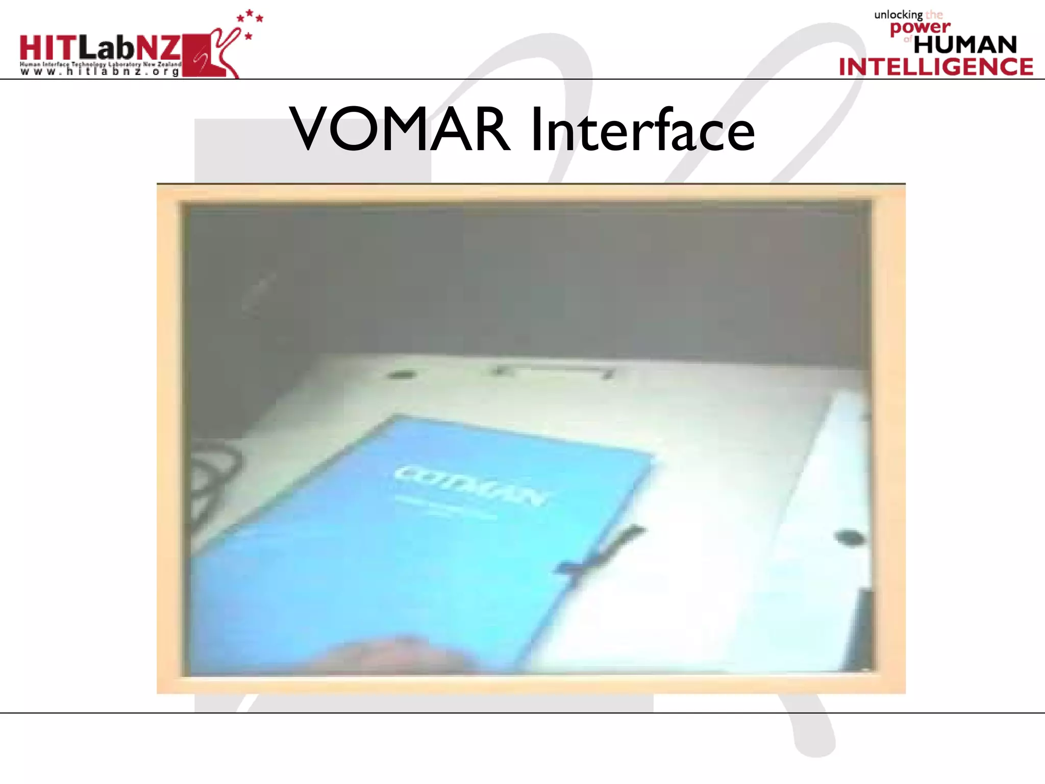 VOMAR Interface
 