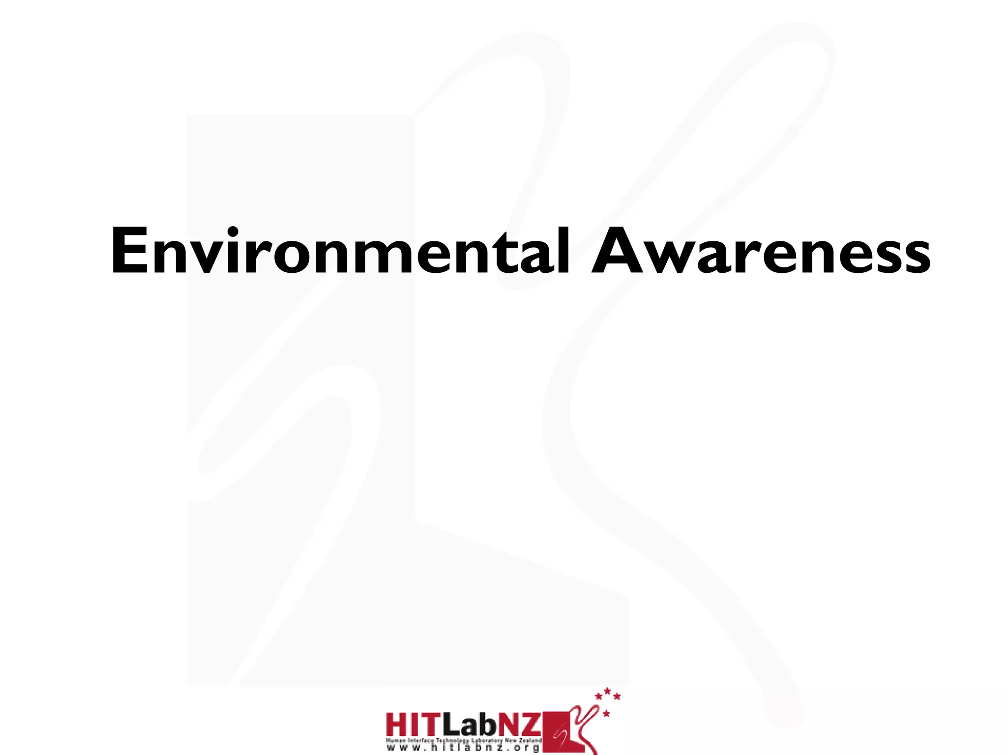 Environmental Awareness
 