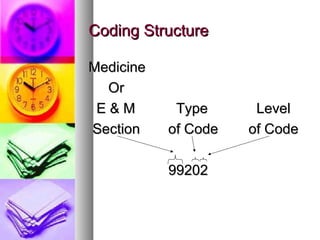 Billing training coding e&m | PPT