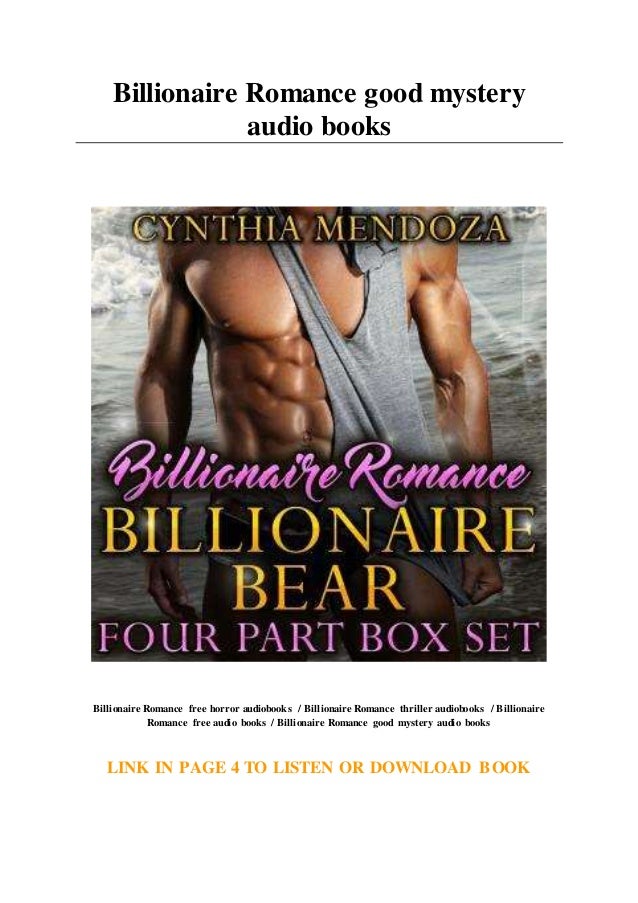Billionaire Romance good mystery audio books