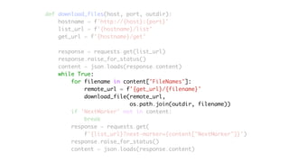 Downloading a Billion Files in Python | PDF