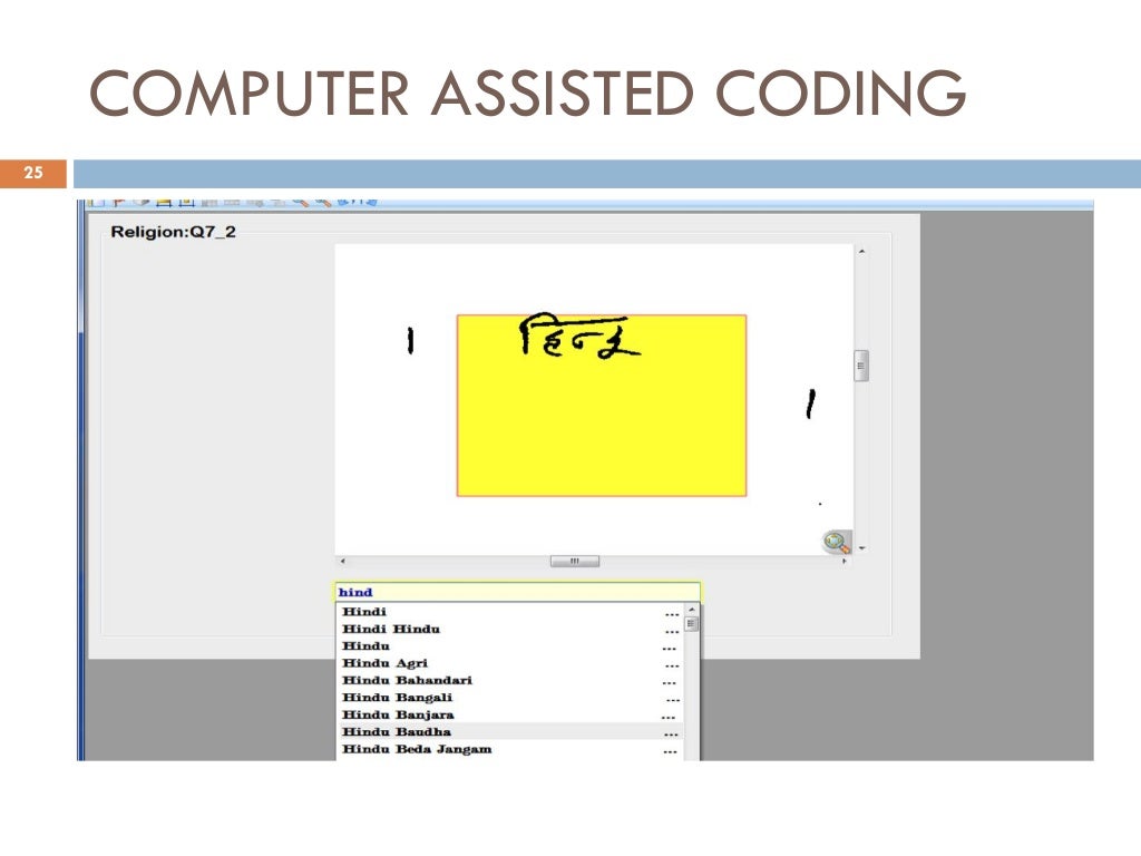 COMPUTER ASSISTED CODING 25