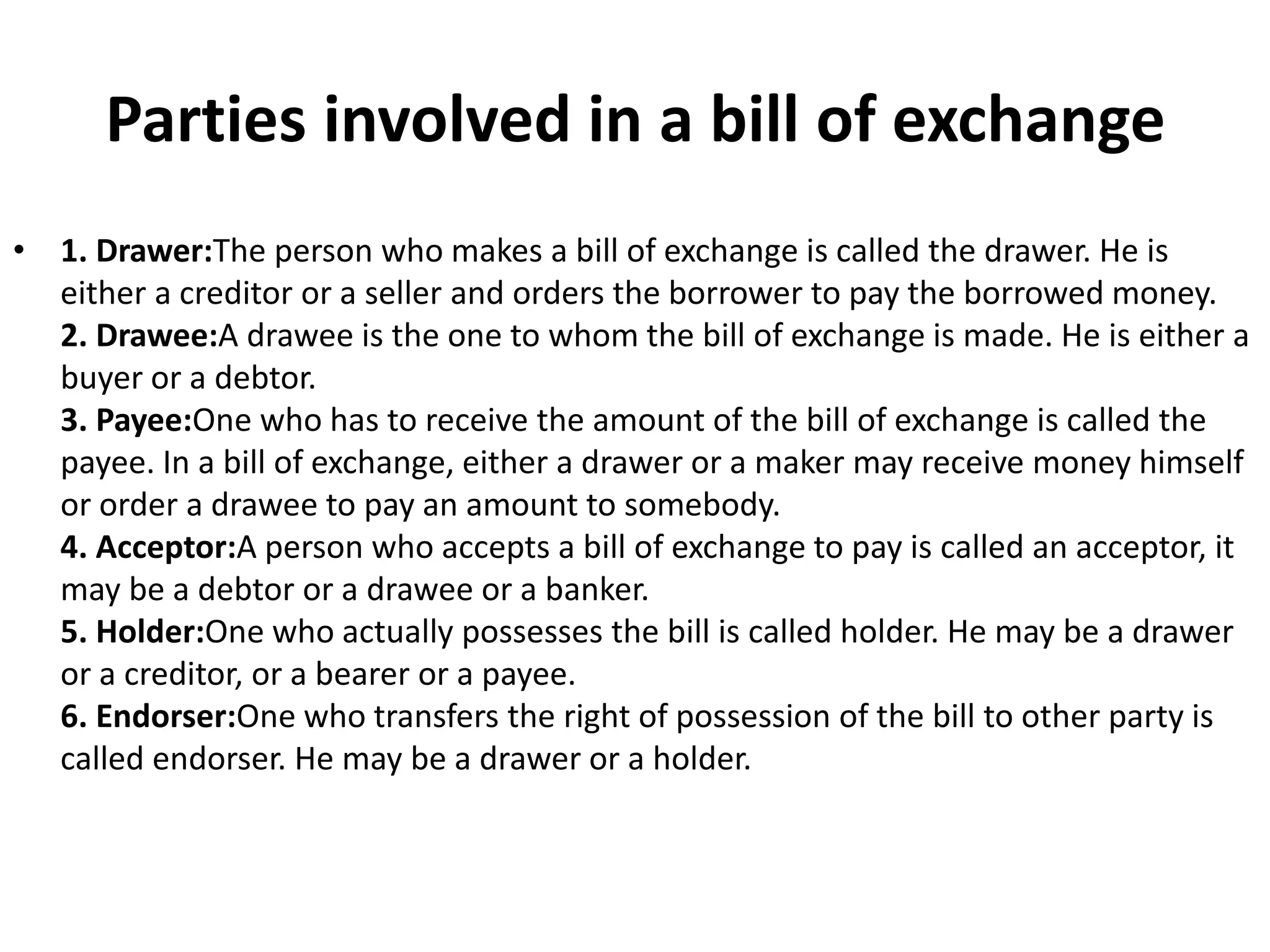 a letter of credit is a payment mechanism whereas a bill of exchange is ...