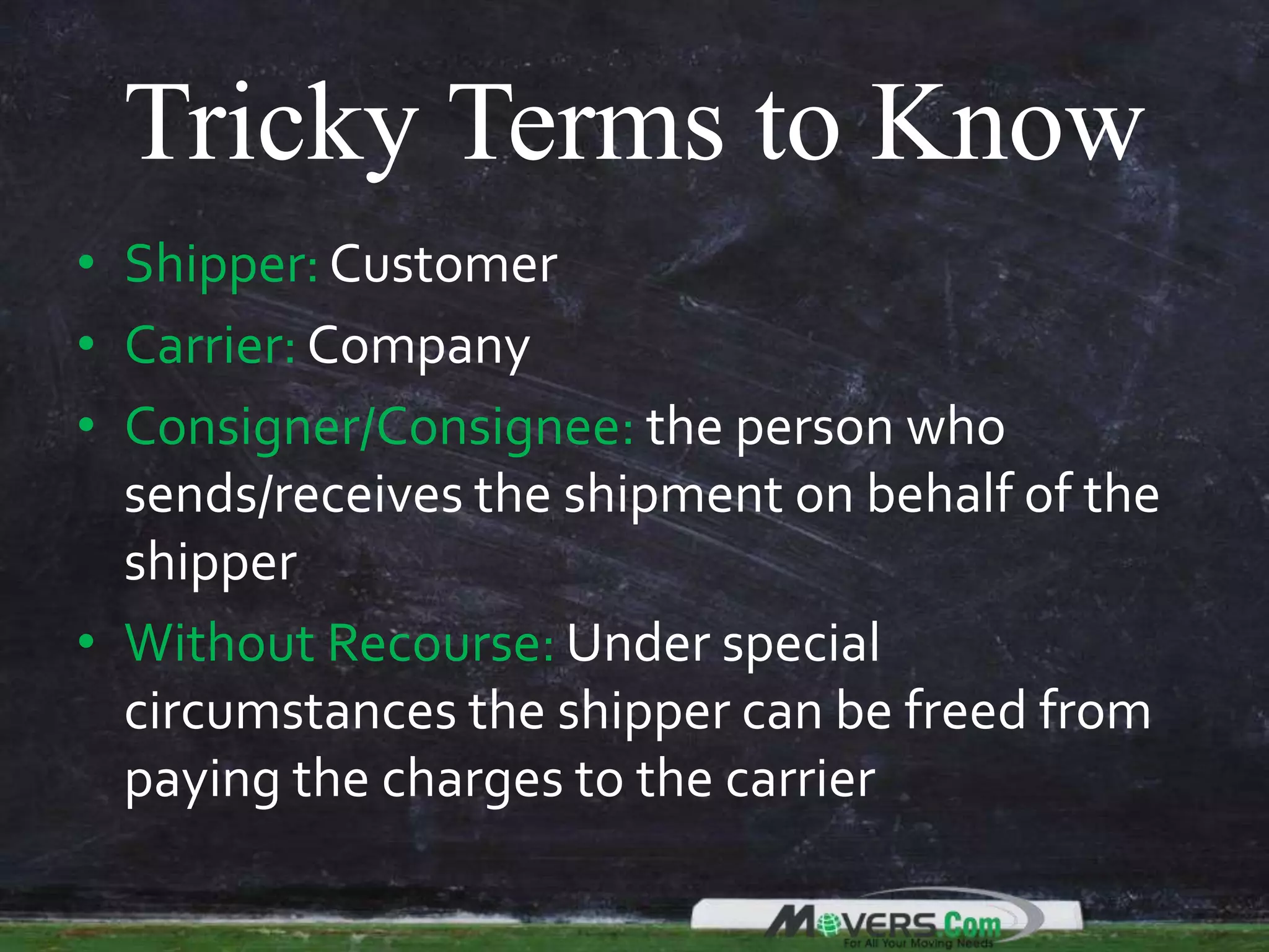 Bill of Lading | PPTX