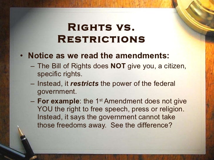 bill of rights
