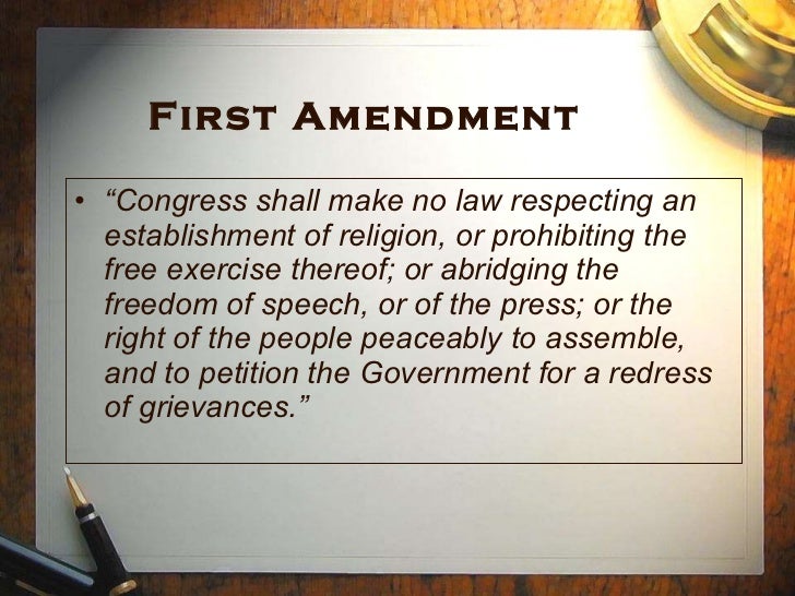 the bill of rights powerpoint